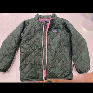 Patagonia toddler girls nanopuff jacket